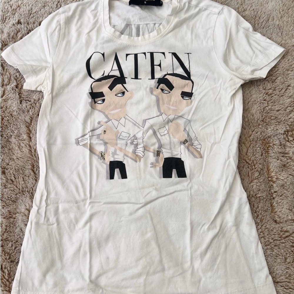 DSQUARED2 White Graphic T-Shirt